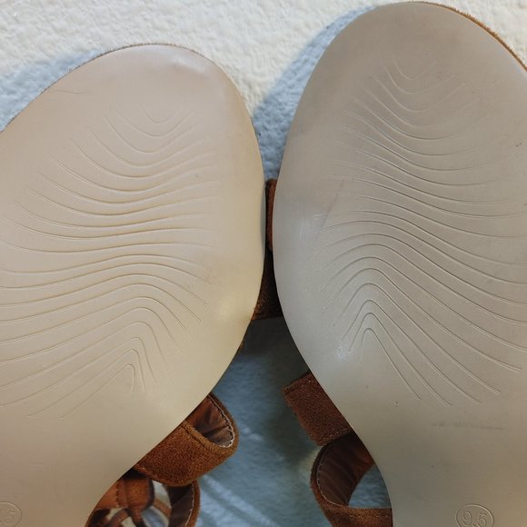 GLADIATOR STYLE LACE UP SANDALS BY ALLEGTA K SIZE 9.5 - Picture 8 of 8